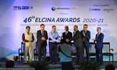 Matrix Comsec felicitated with ELCINA Award for Excellence in Research and Development